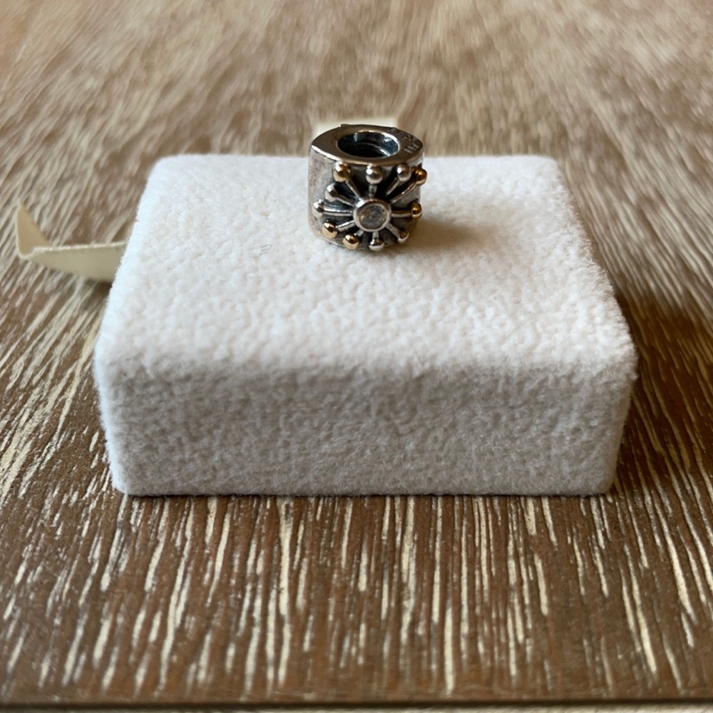 Pandora Desert Star Charm Two Tone Bead